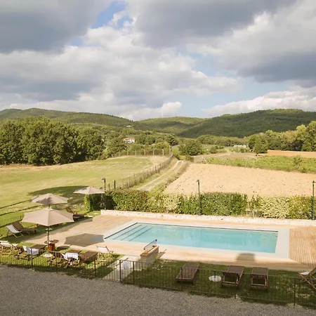 Isa-farmhouse With Swimming-pool Just 20 Minutes From Arezzo, With Panoramic Views Aparthotel Castiglion Fibocchi