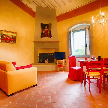 Isa-farmhouse With Swimming-pool Just 20 Minutes From Arezzo, With Panoramic Views Castiglion Fibocchi